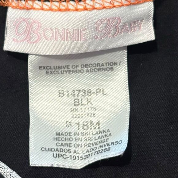 Bonnie Baby Faboolous Fabulous Tutu Halloween Tunic Dress Size 18 Months - Picture 3 of 4